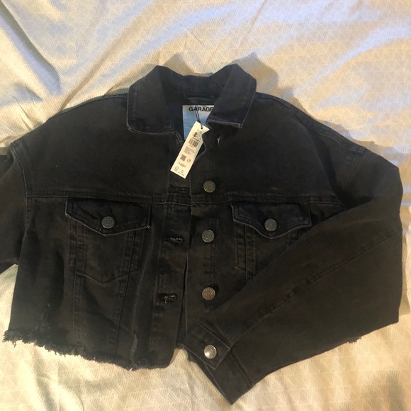 GARAGE • Black Cropped Jacket - Picture 4 of 4